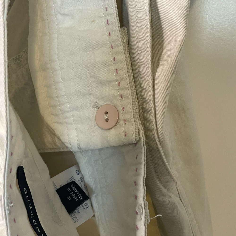 Lands’End casual knee length chino skirt - Picture 8 of 10